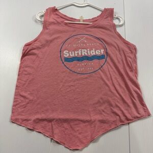 412. Ft. Meyer’s Beach Florida Pink Tank Top (XL)